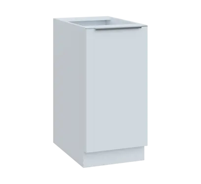 SIS - 4D spodní skříňka, 1-dveřová, pravá, 870x400x600, bílá SIS - 4D spodní skříňka, 1-dveřová, pravá, 870x400x600, bílá